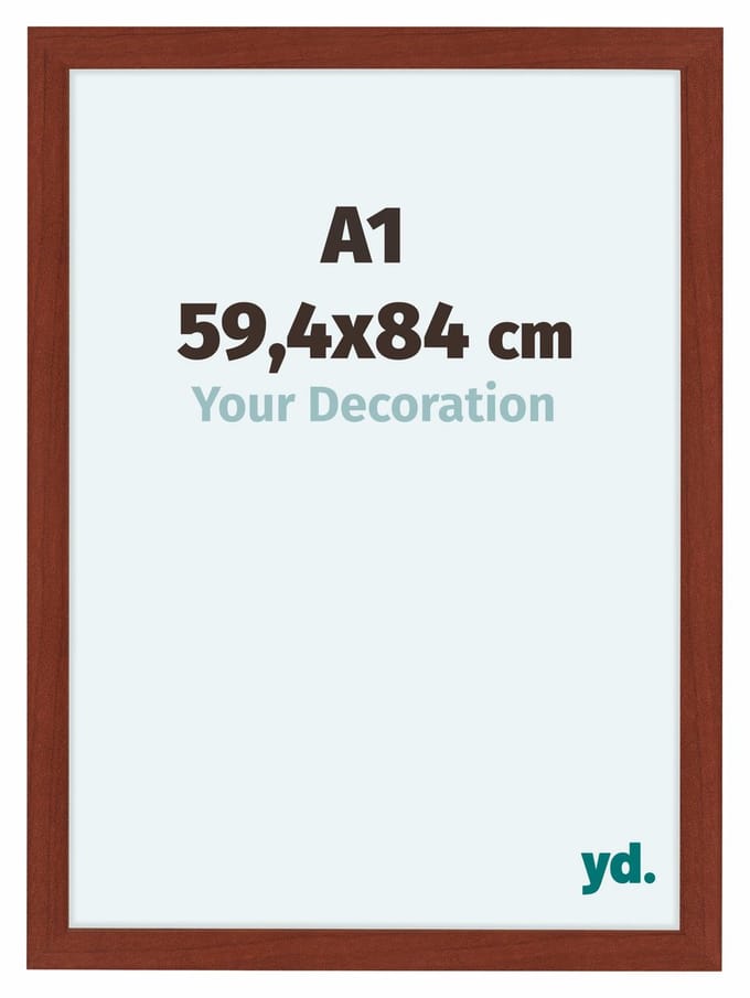 Your Decoration - Fotolijst A1 59,4x84 cm - MDF - Kersen - Como