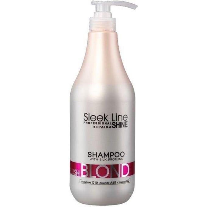Stapiz Sleek Line Blond Shampoo Roze Tint 1000ml
