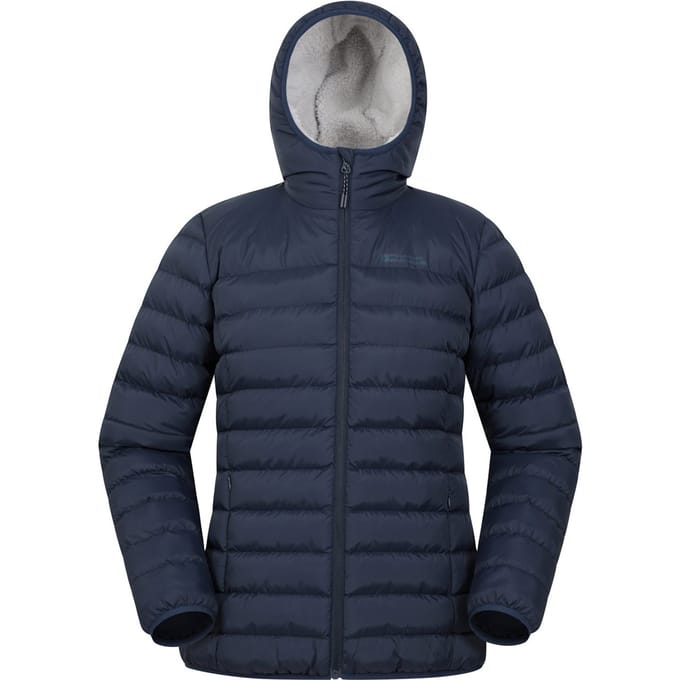 Mountain Warehouse Met imitatiebont gevoerde dames/dames jas (Marine)
