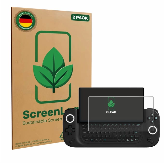 2 Stuks Screenprotector voor Antec Core HS - Hoogwaardige Beschermfolie transparant