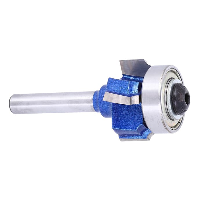 4-tands ronde randfrees 8 mm 0,3 inch freesbit voor elektrische trimmers graveren