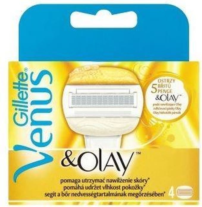 Replacement Heads Venus & Olay 4 Pcs
