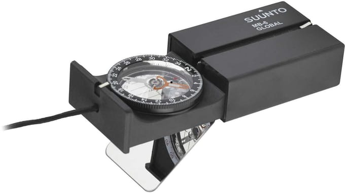 SUUNTO MB-6 NH Spiegelpeilkompas - Zwart