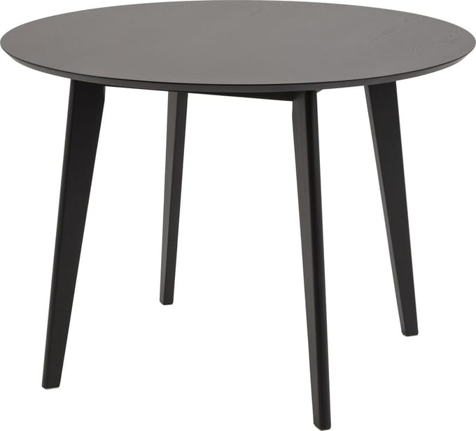Eettafel Levi MDF Zwart Ø105cm - Giga Living