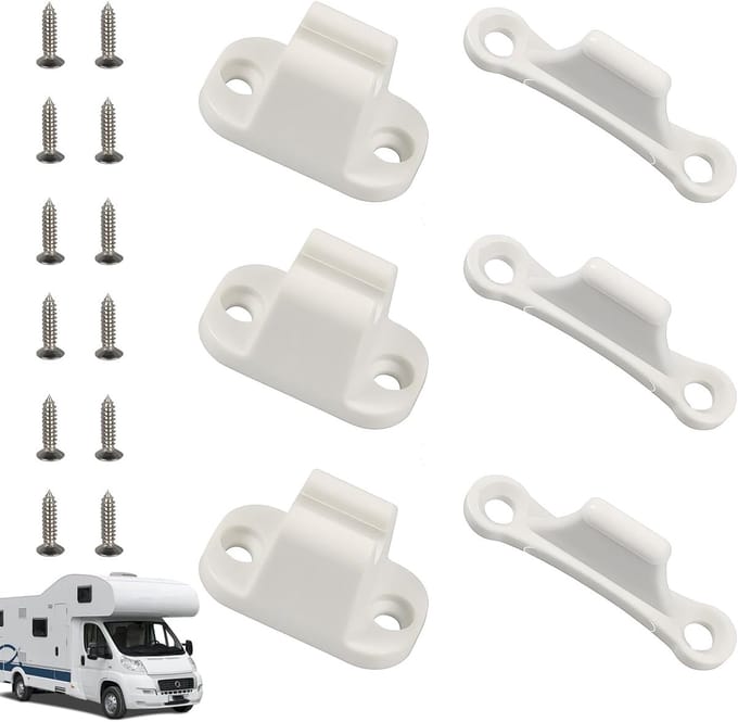 Solidchoice - Set van 3 T-vormige Deurstoppers voor Mobiele Woonruimtes