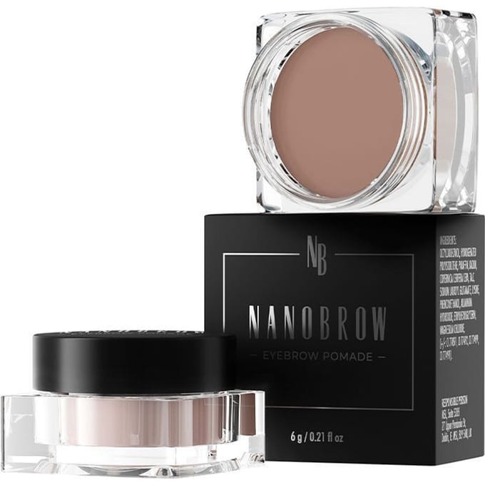 Nanobrow Eyebrow Pomade | Medium Brown | Wenkbrauwgel 6 gr