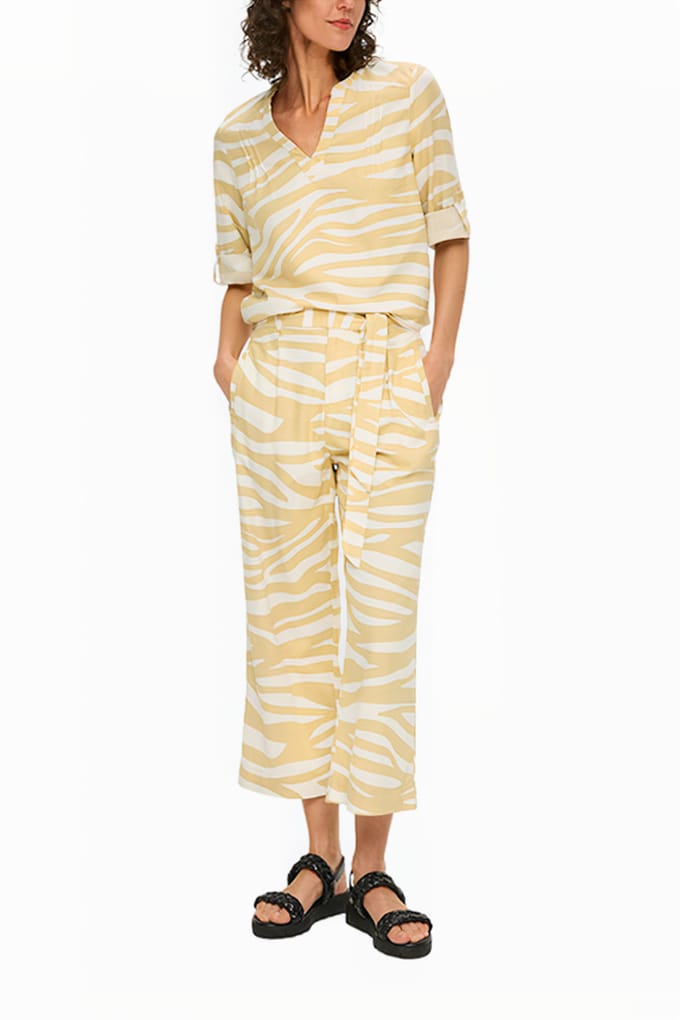 s.Oliver Pants Beige Taglia: 38 | Pantaloni Outlet | Donna | Marrone