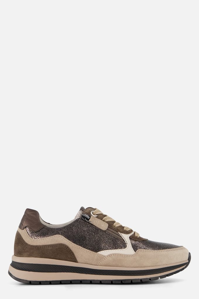Gabor Sneakers brons Suede - Dames