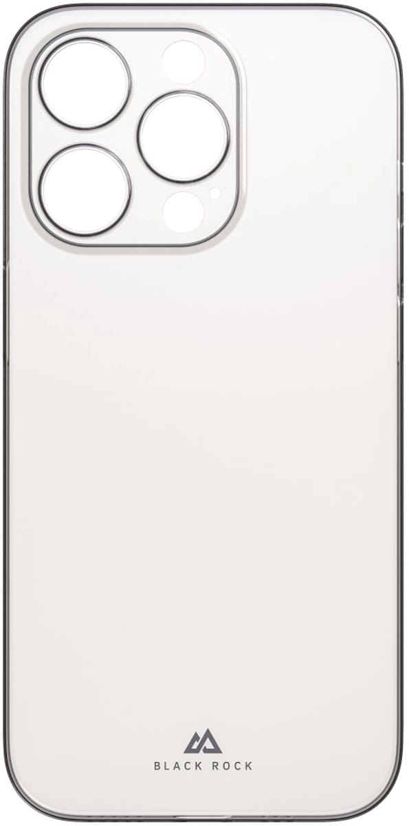 Black Rock Ultra Thin Iced Cover Voor Apple IPhone 14 Pro Transparant