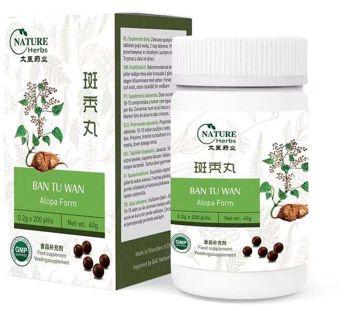 Alopa Form- Ban Tu Wan - Alopecia, Haaruitval