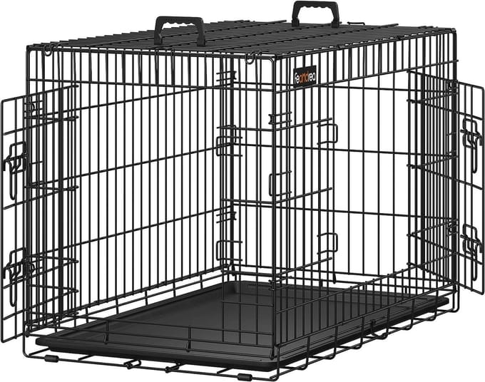 Bobbel Home - Honden Bench - Opvouwbaar - Zwart