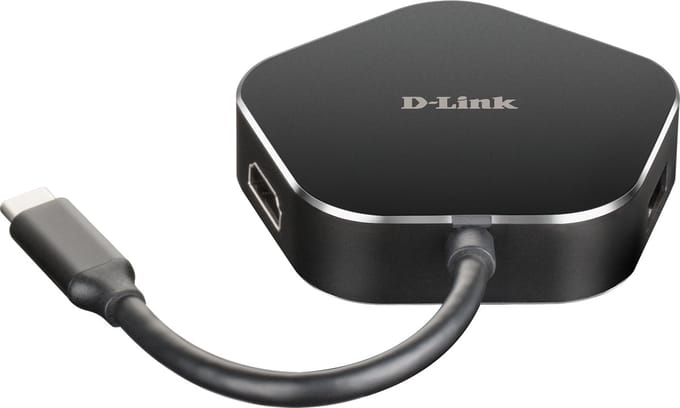 USB Hub D-Link DUB-M420 Black Black/Silver Silver Black/Grey 60 W