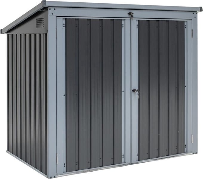 Westmann Containerombouw ISBS-T2D - Afvalbak opslag kliko ombouw voor 2 containers