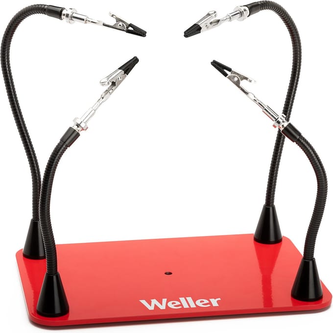 Weller WLACCHHM-02EU - Printplaathouder / Derde Hand - Met 4 Magnetische Klemmen