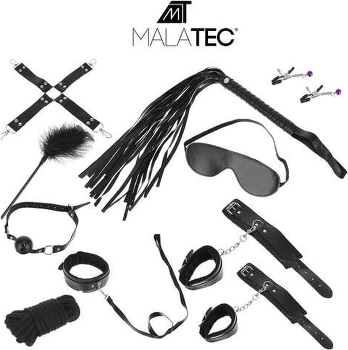 Erotische accessoires - set - zwart - bondage - bdsm