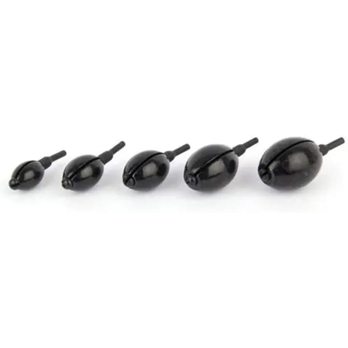 Fox Rage Predator Quick Change Weights - 5g - 4 stuks - zwart