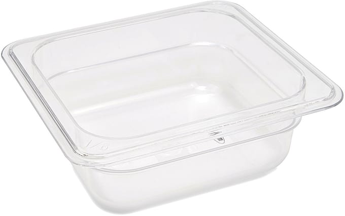 Gastronorm Bak - 1/6 GN - 6,5 cm Diep - Polycarbonaat