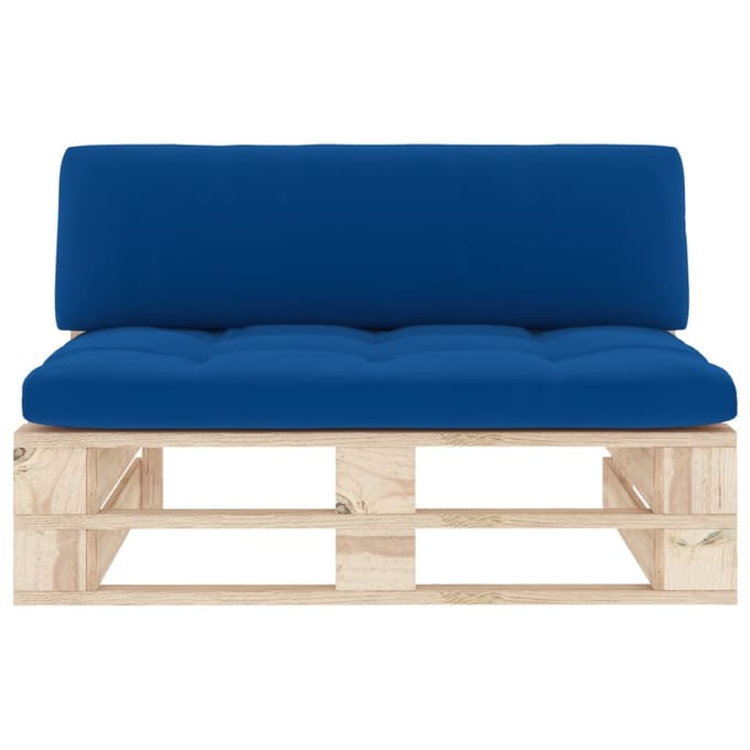 vidaXL - Tuinmiddenbank - pallet - geïmpregneerd - grenenhout