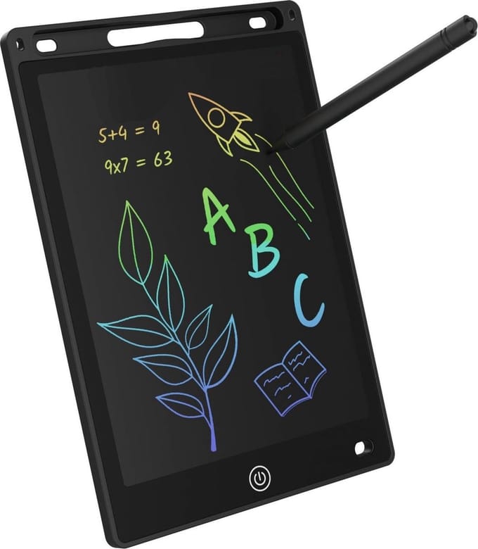 Tekentablet - Zwart - Kleurenscherm - 10inch - LCD tekentablet - Kindertablet - Speelgoed - Sinterklaas