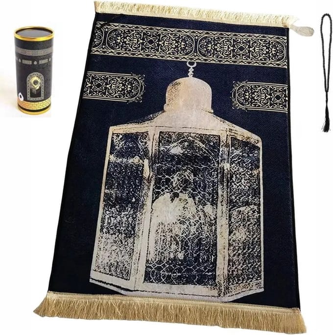 Achilles® Tasbih Kralen + Gebedskleed - Islamitisch - Islamitische Gebedskleed - Ramadan