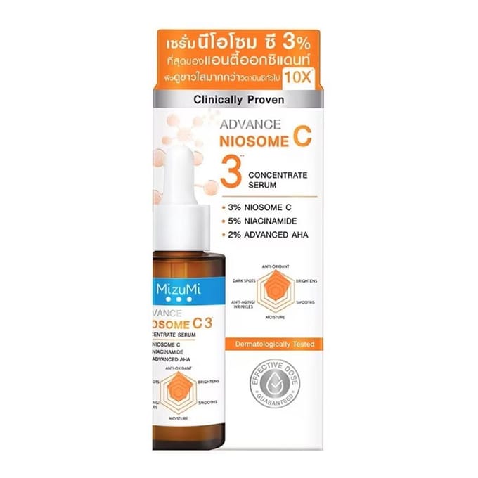 MizuMi Advance Niosome C Concentraat Serum 30 ml. 30 ml. x 3 pcs