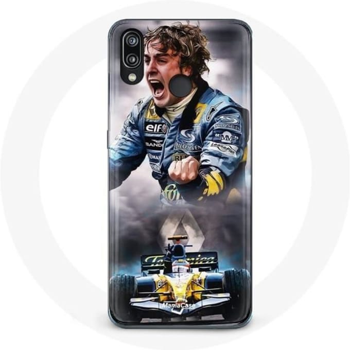 Coque pour Huawei P20 Lite Formule 1 Fernando Alonso Pilote F1