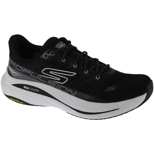 Skechers Max Cushioning Propulsion, Mannen, Zwart, Hardloopschoenen, maat: 40