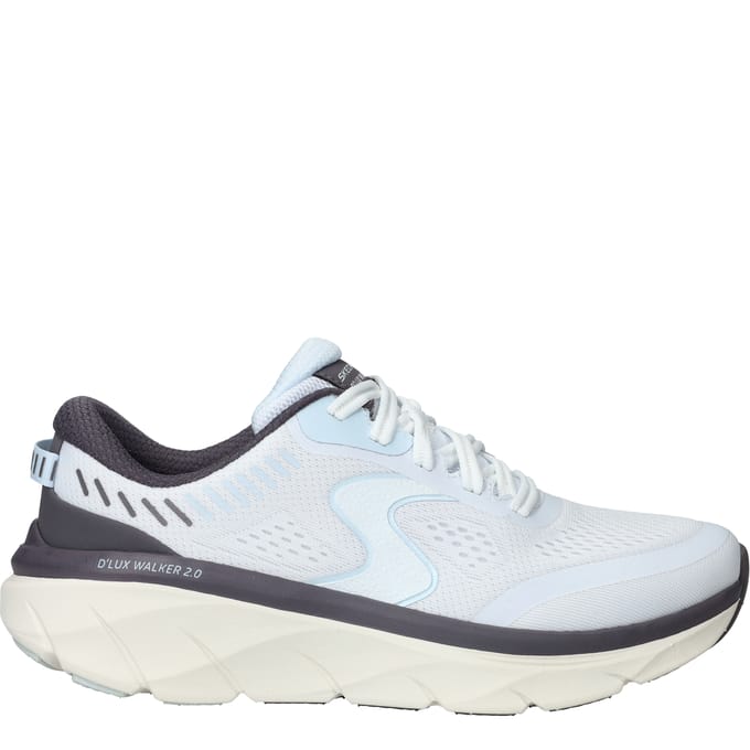 Skechers D'Lux Walker Sneakers wit Synthetisch - Dames