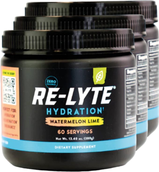 Re-Lyte | Hydration Drink Mix | Watermelon Lime 380g | 3 stuks | 3 x 380g