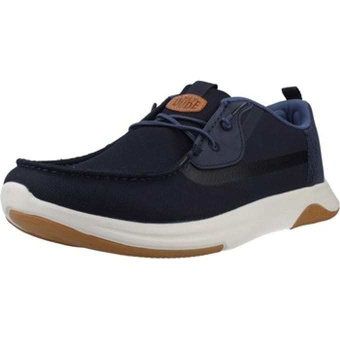 HEYDUDE - Wally Drift Mesh Heren Instappers Navy Blazer/White - Maat 40