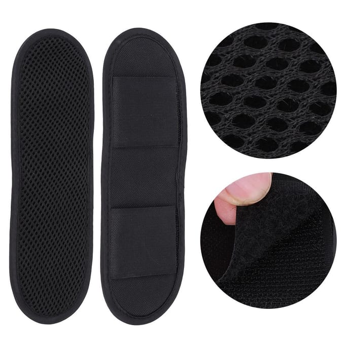 Gitaarband schouderkussen antislip katoen voor diverse tassen Muziekinstrumentaccessoires black
