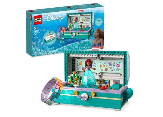 LEGO 43229 Disney Princess De schatkist van Ariël Bouwsets