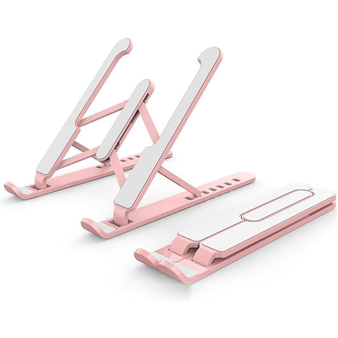 Verstelbare laptop-tabletstandaard Multi-angle laptophouder Draagbare en opvouwbare laptopverhoger voor