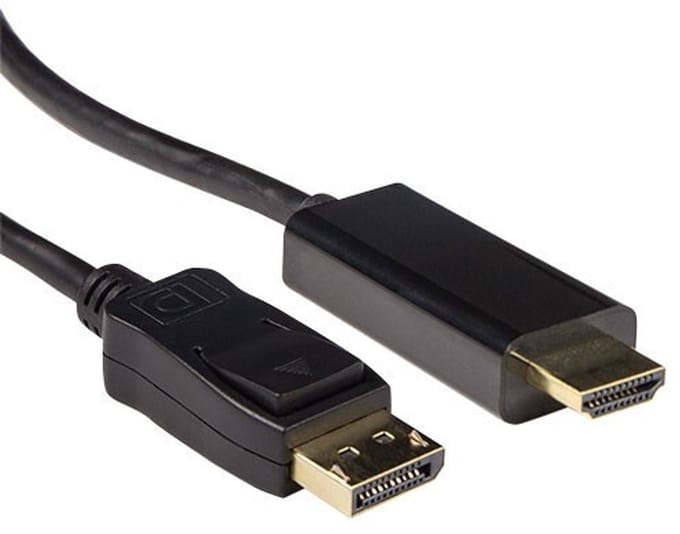 ACT Verloopkabel DisplayPort male naar HDMI-A male 1,80 m AK3990