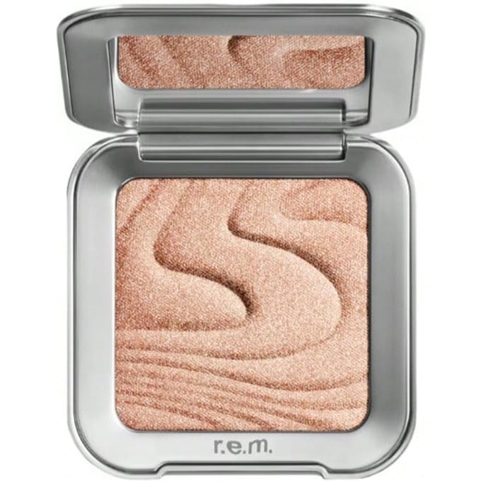 Interstellar Highlighter Topper Miss Mercury 8 g – Highlighter, Multidimensional Glow, For Makeup Enthusiasts, Champagne Gold, Suitable For Cheekbones