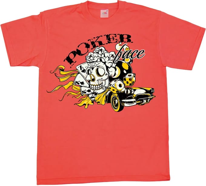Hybris Poker Face T-shirt SH-1-15299-LFH4-6