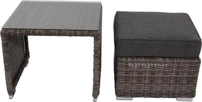 Lounge tafel met hocker Perugia