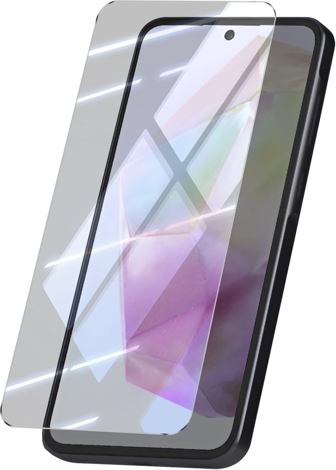Mayaxess, Screenprotector geschikt voor Samsung Galaxy A35 - 9H Tempered Glass & Anti-Scratch, Transparant