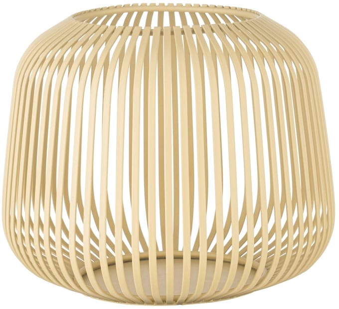 Lito Lantaarn New Wheat Small | Geel | Staal