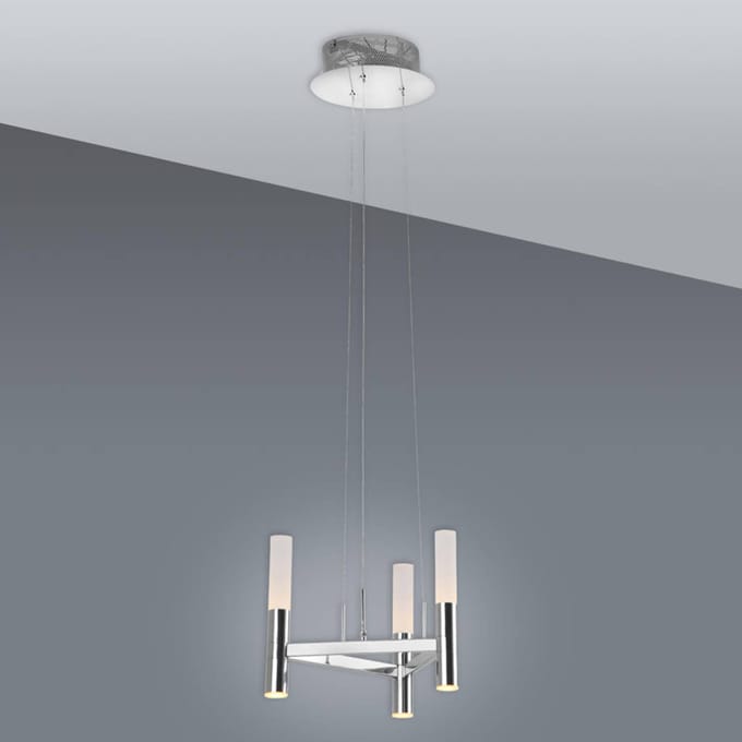 Näve Dimbare LED hanglamp Irina 3-lamps