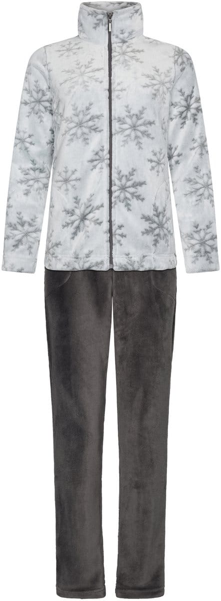 Rebelle - Silver Frost - Huispak - Fleece - Grijs - Maat 48