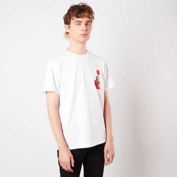 IT Chapter 1 (2017) You'll Float Too Unisex Heavyweight T-Shirt - Wit - S