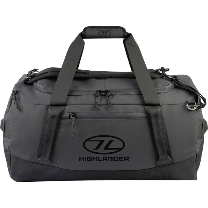 Highlander weekendtas Hauler Duffel - 65 liter - Zwart