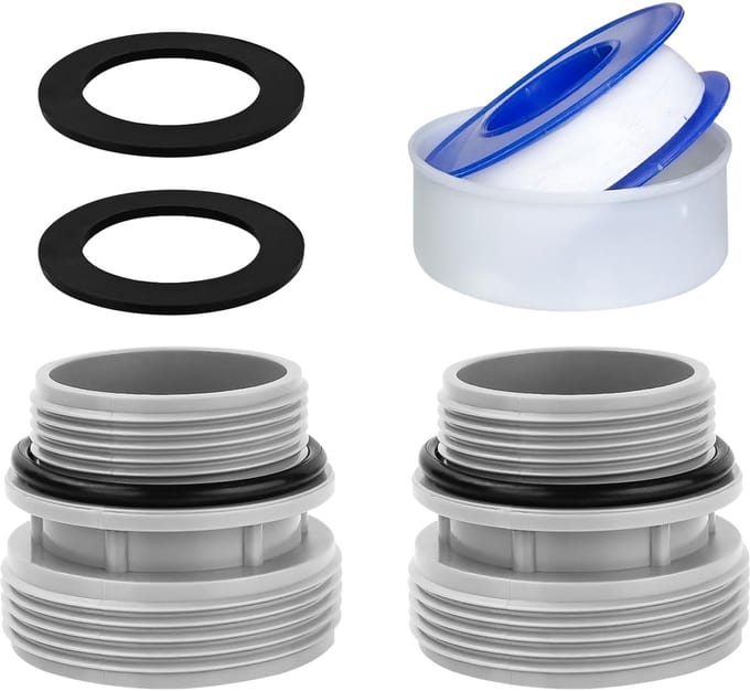 Dailygoody - Zwembadpompadapter - Adapter voor Intex zwembaden