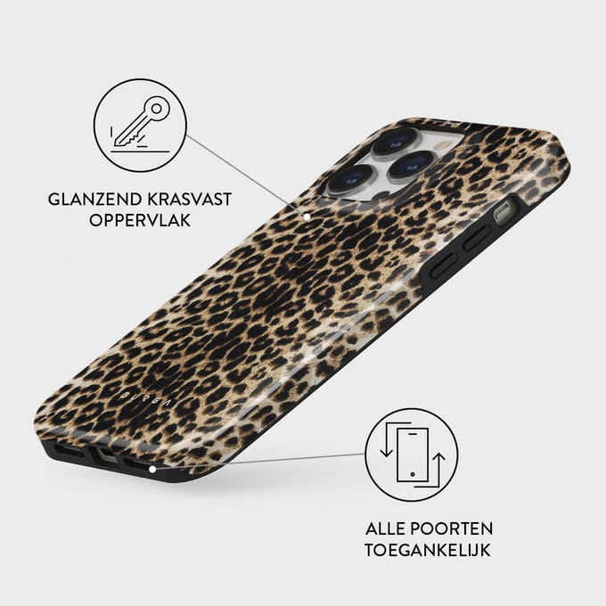 Burga Tough Backcover geschikt voor Apple iPhone 14 Pro - Player