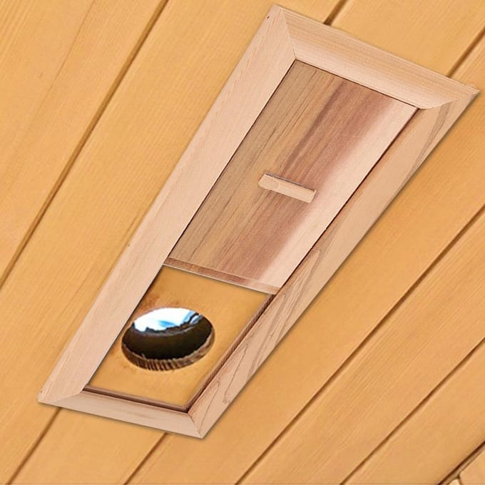 Zwembad Sauna Ruimte Luchtrooster Ventilatiepaneel Sauna Ruimte Apparatuur
