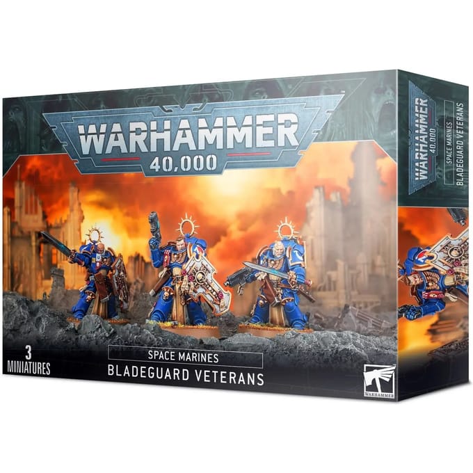 Beeldje Games Workshop Warhammer 40k - Space Marine Primaris Veterans BladeGuards