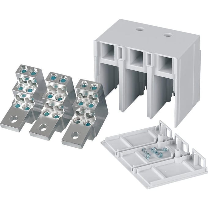 Eaton Tunnelklem NZM2-XKAM 3P 6x35mm met deksel - 144113 - E3K6R