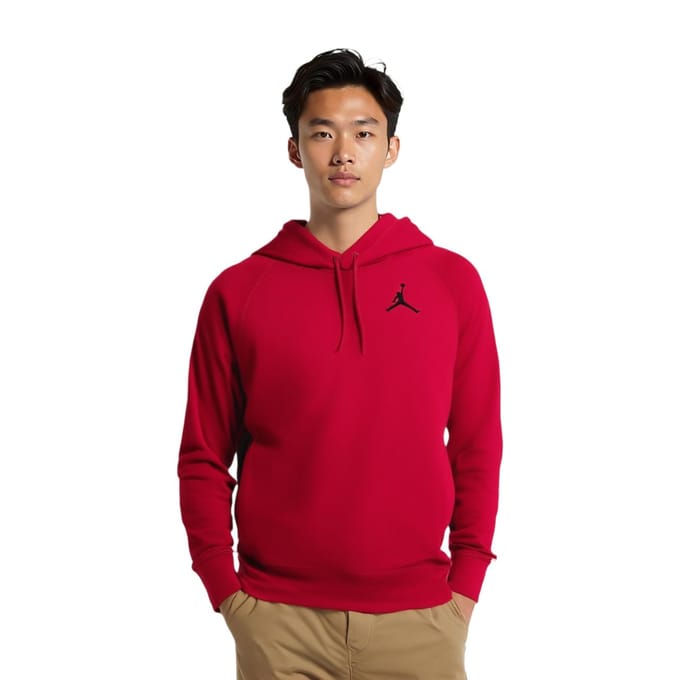 Jordan Air Capuchon Pullover Gebreid Long Sleeve Sweatshirt Heren sweatshirt 823067-687 3XL red