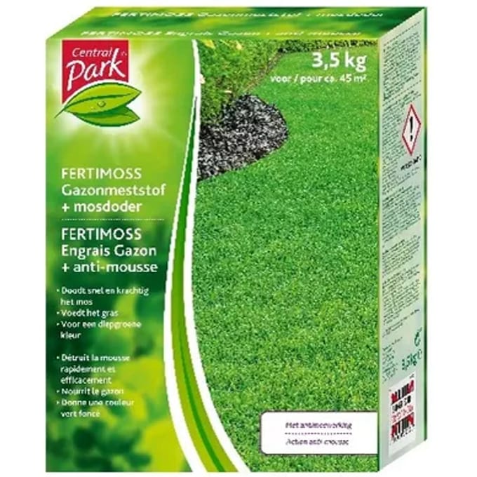 Central Park Fertimoss Anti-mos - 3,5kg Voor 45m²